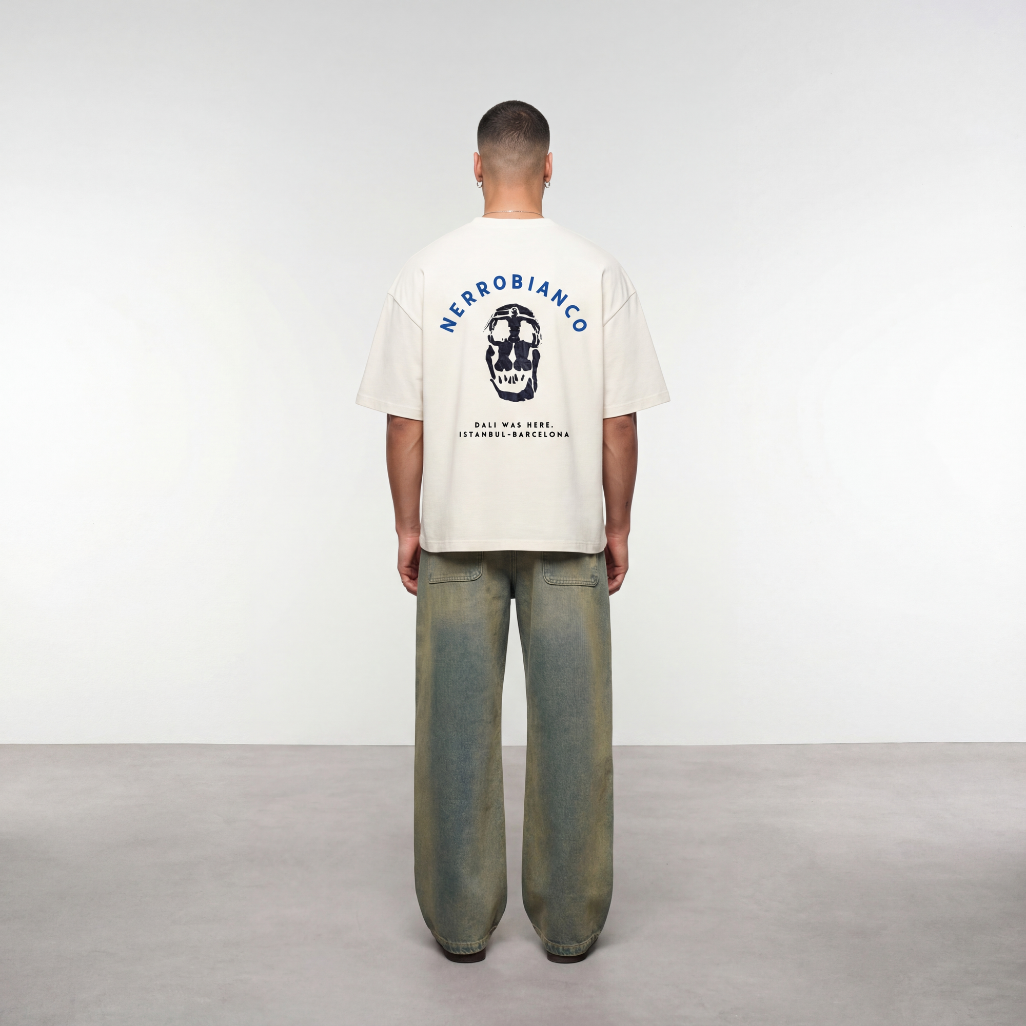 SKULL OVERSIZE T-SHIRT