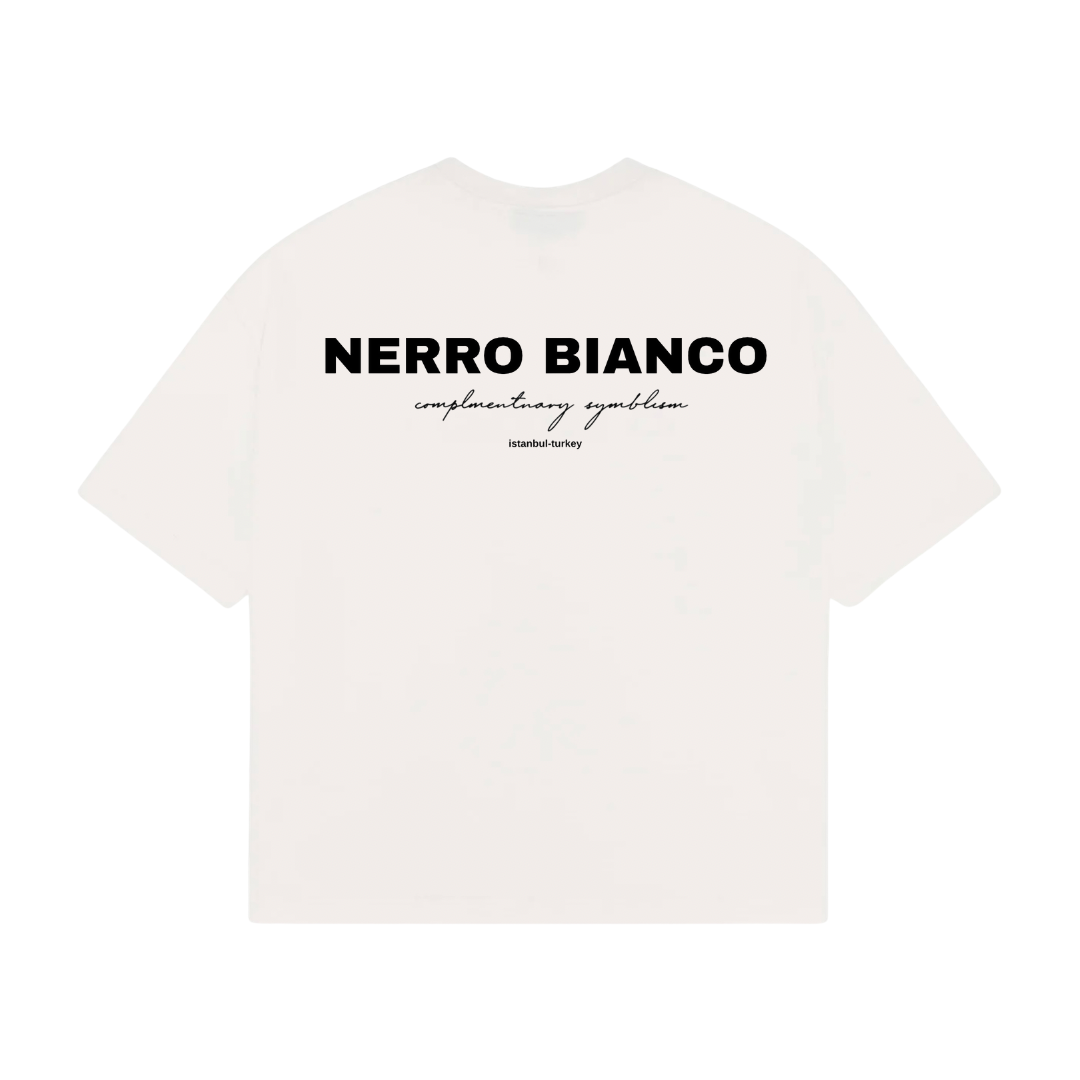 %100 pamuk boxy fit tişört